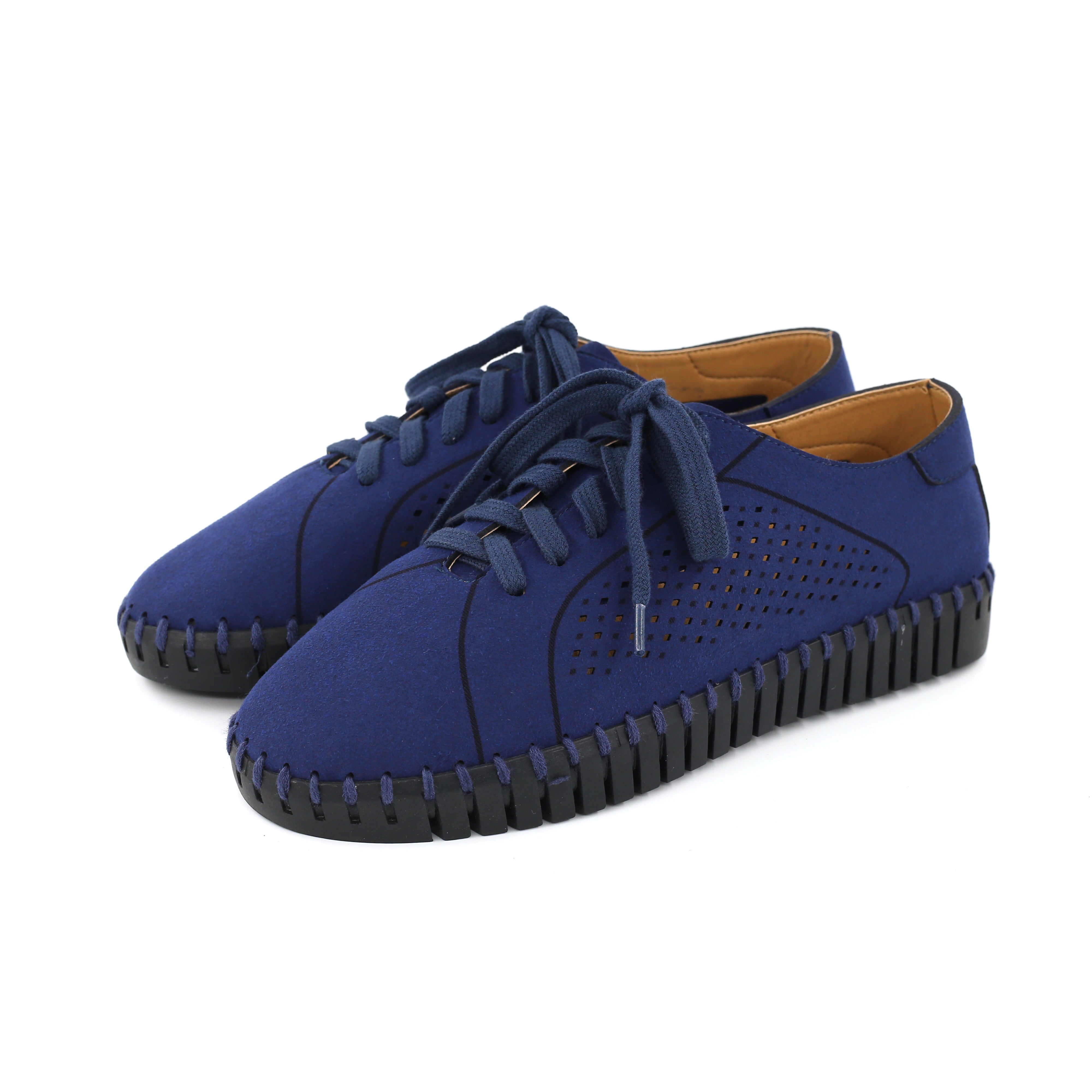 FRENCH COMFORT - JANET - SIZE 6 - NAVY