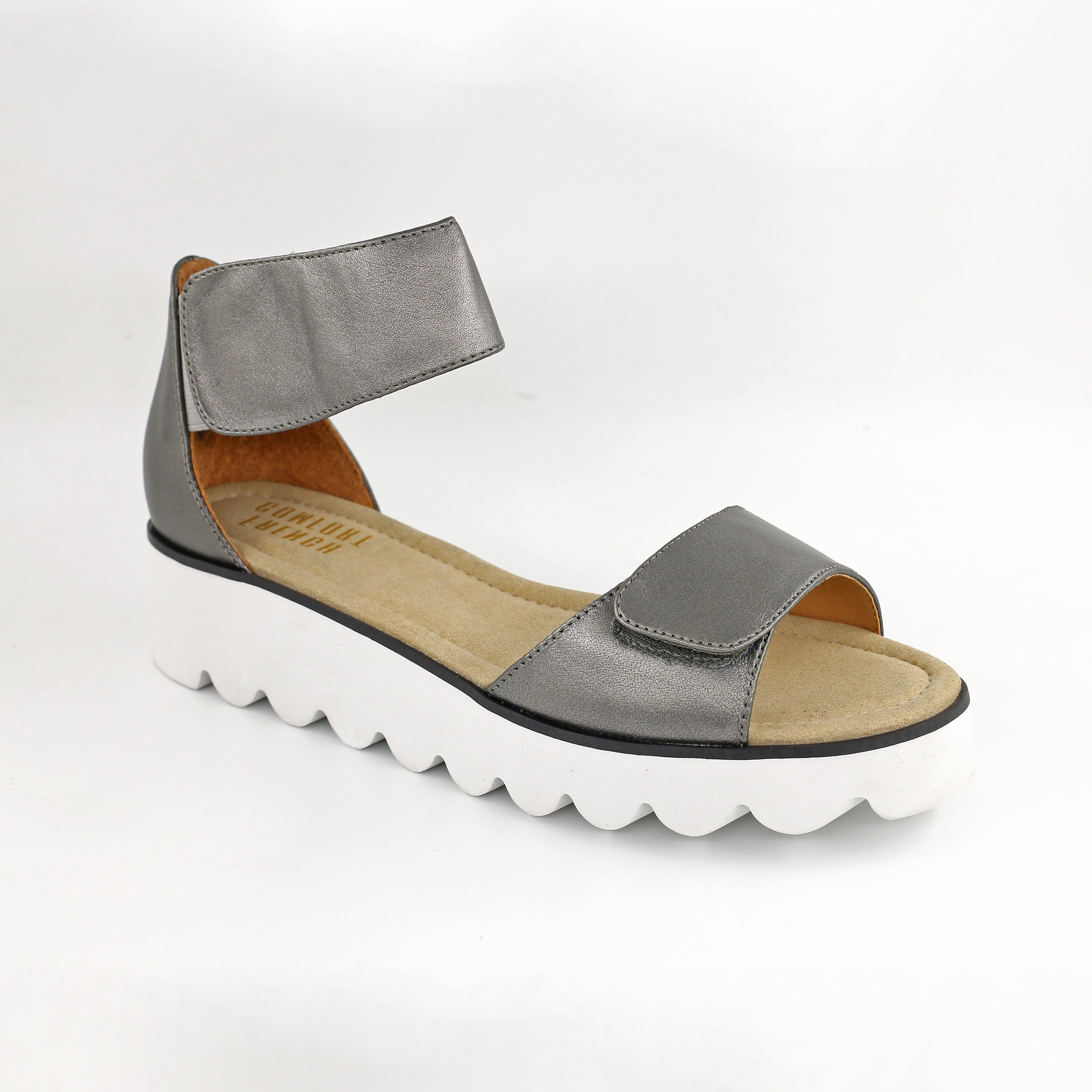 FRENCH COMFORT - ANITA - SIZE 10 - PEWTER