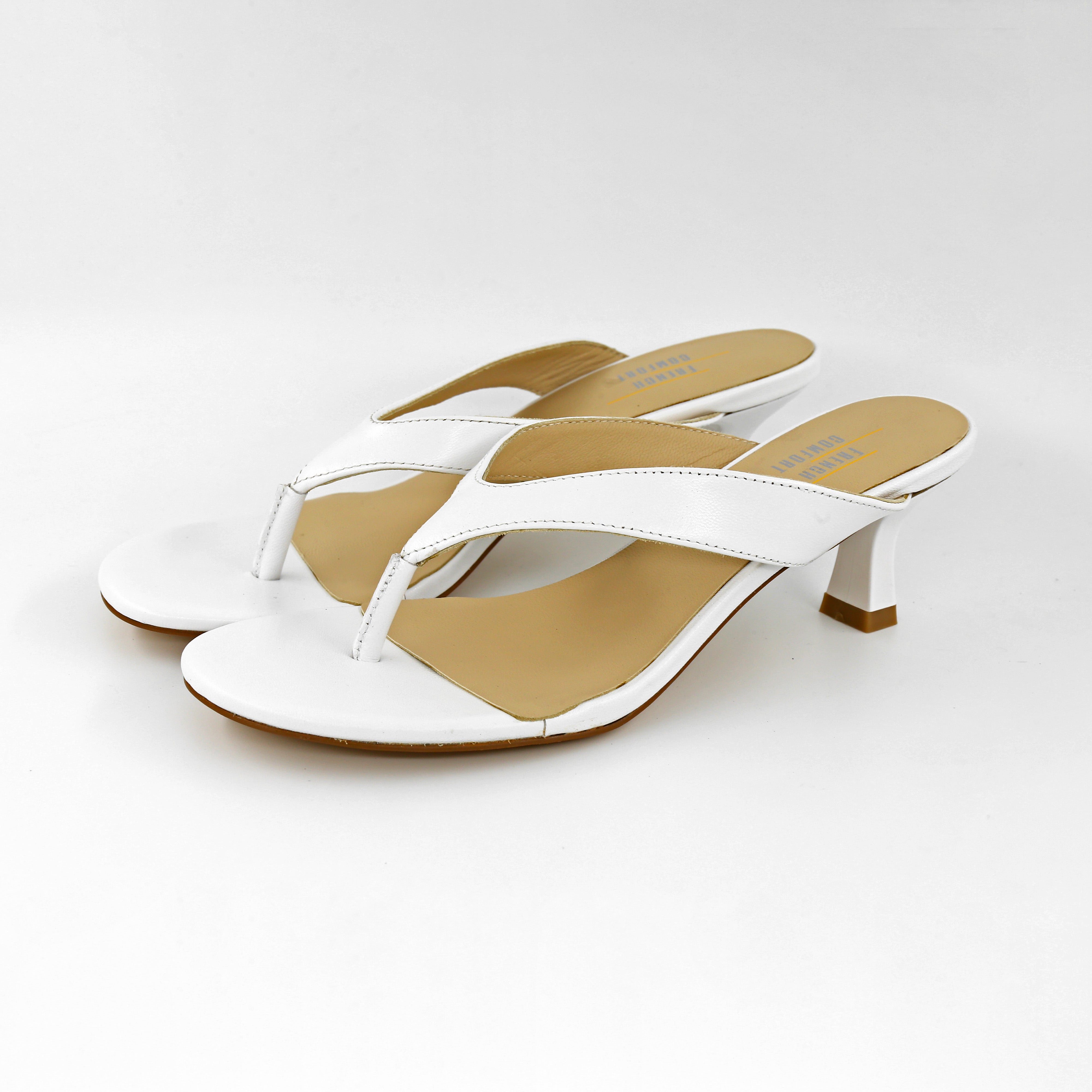 FRENCH COMFORT - LEAH - SIZE 7 - WHITE