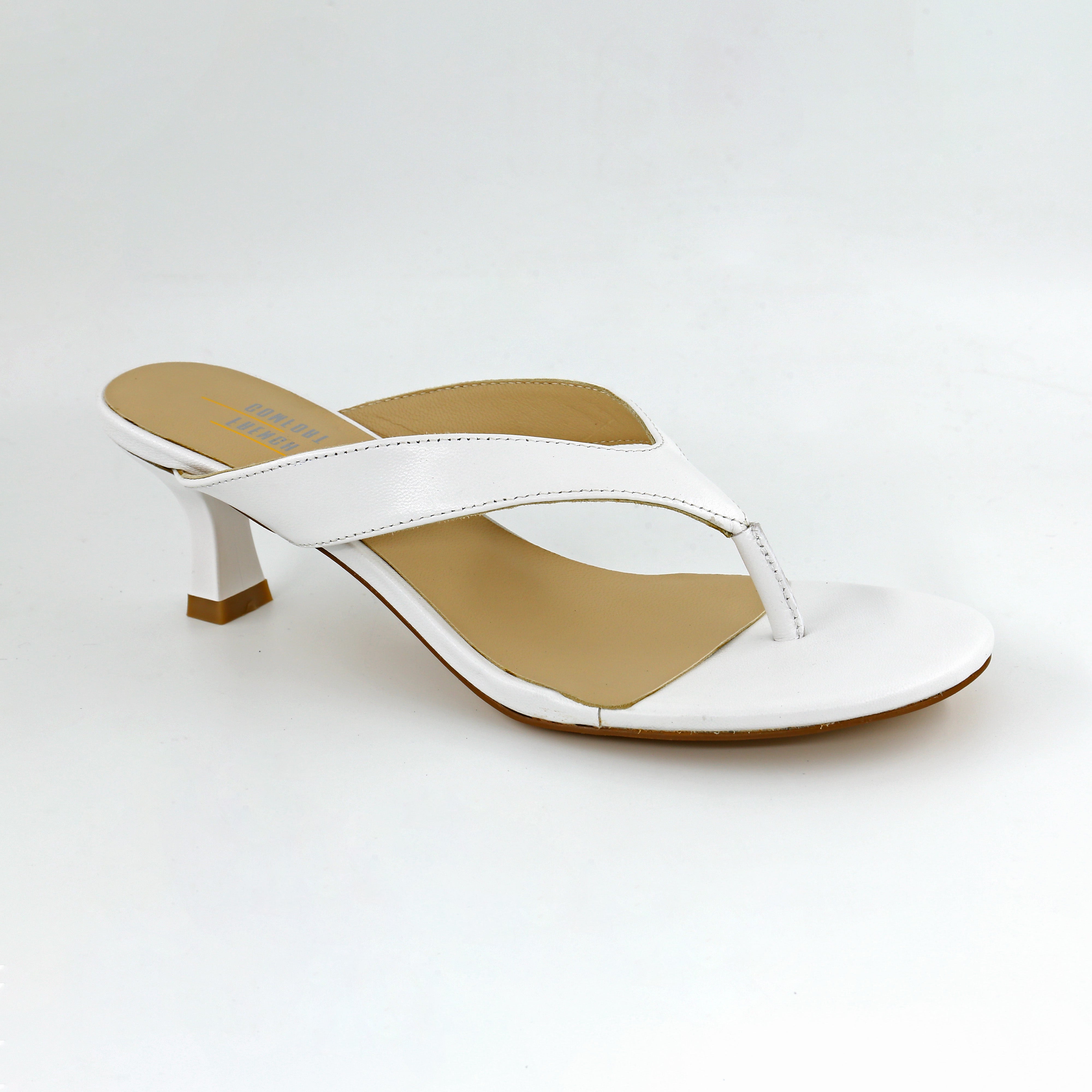 FRENCH COMFORT - LEAH - SIZE 7 - WHITE