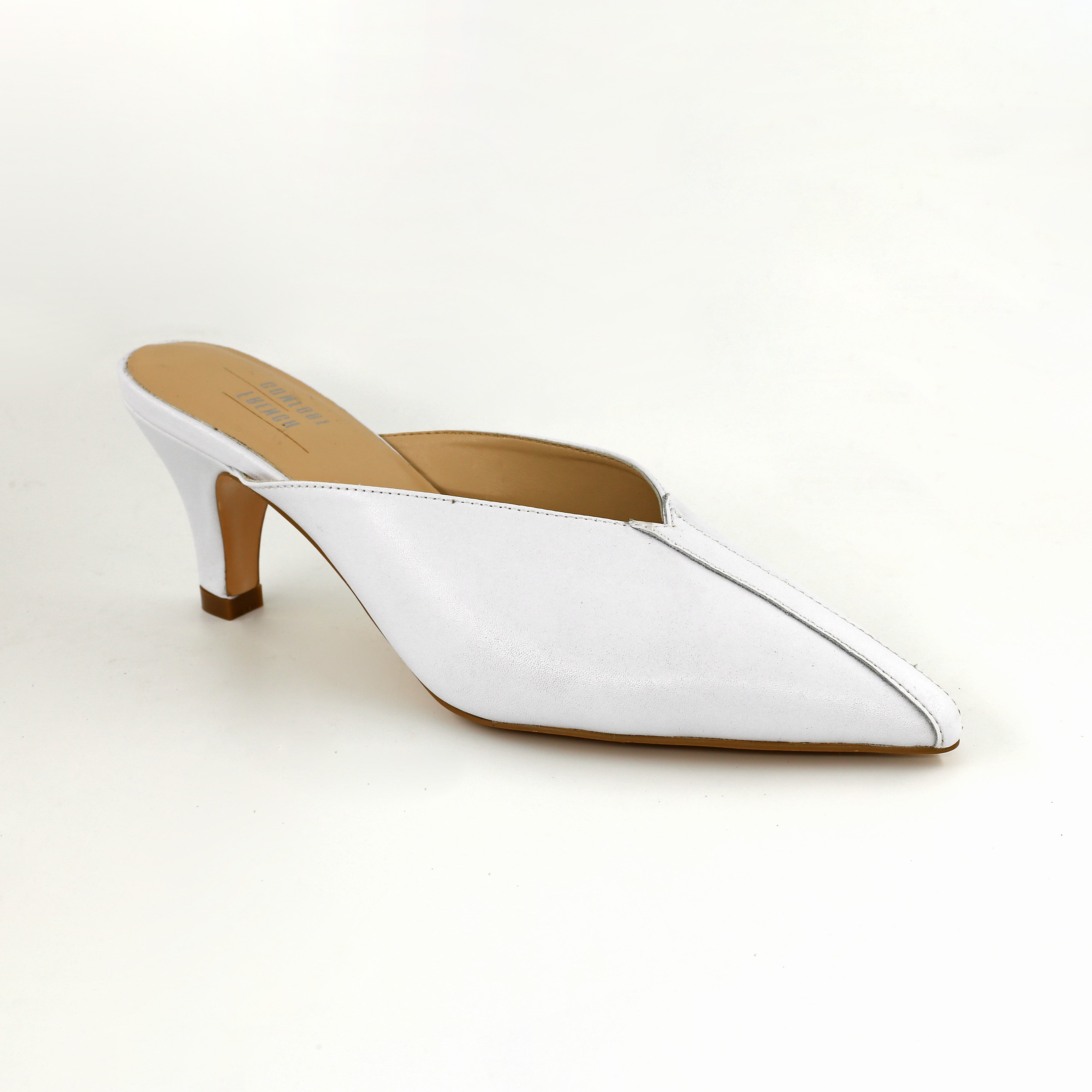 FRENCH COMFORT - MARILYN - SIZE 6.5 - WHITE