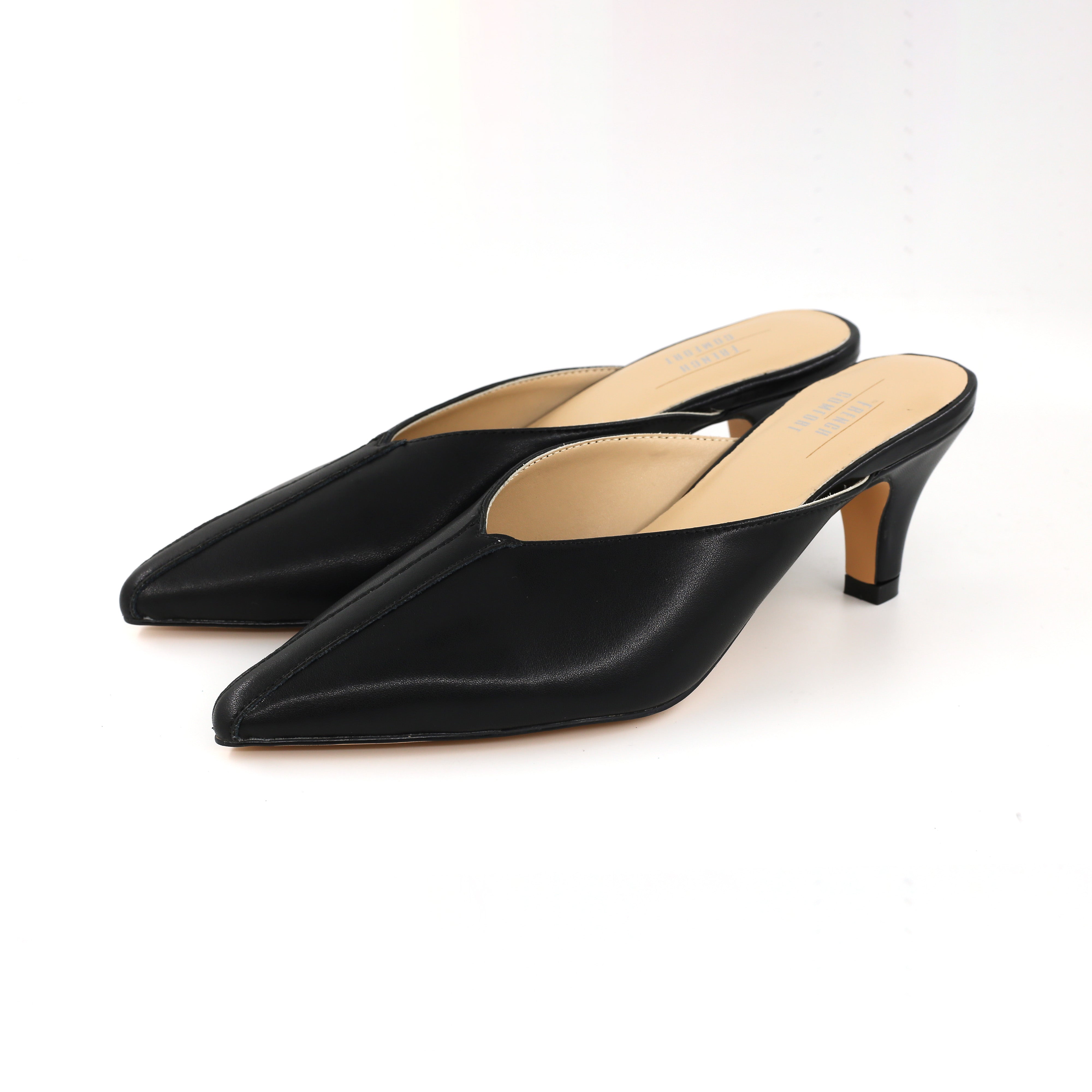 FRENCH COMFORT - MARILYN - SIZE 6.5 - BLACK