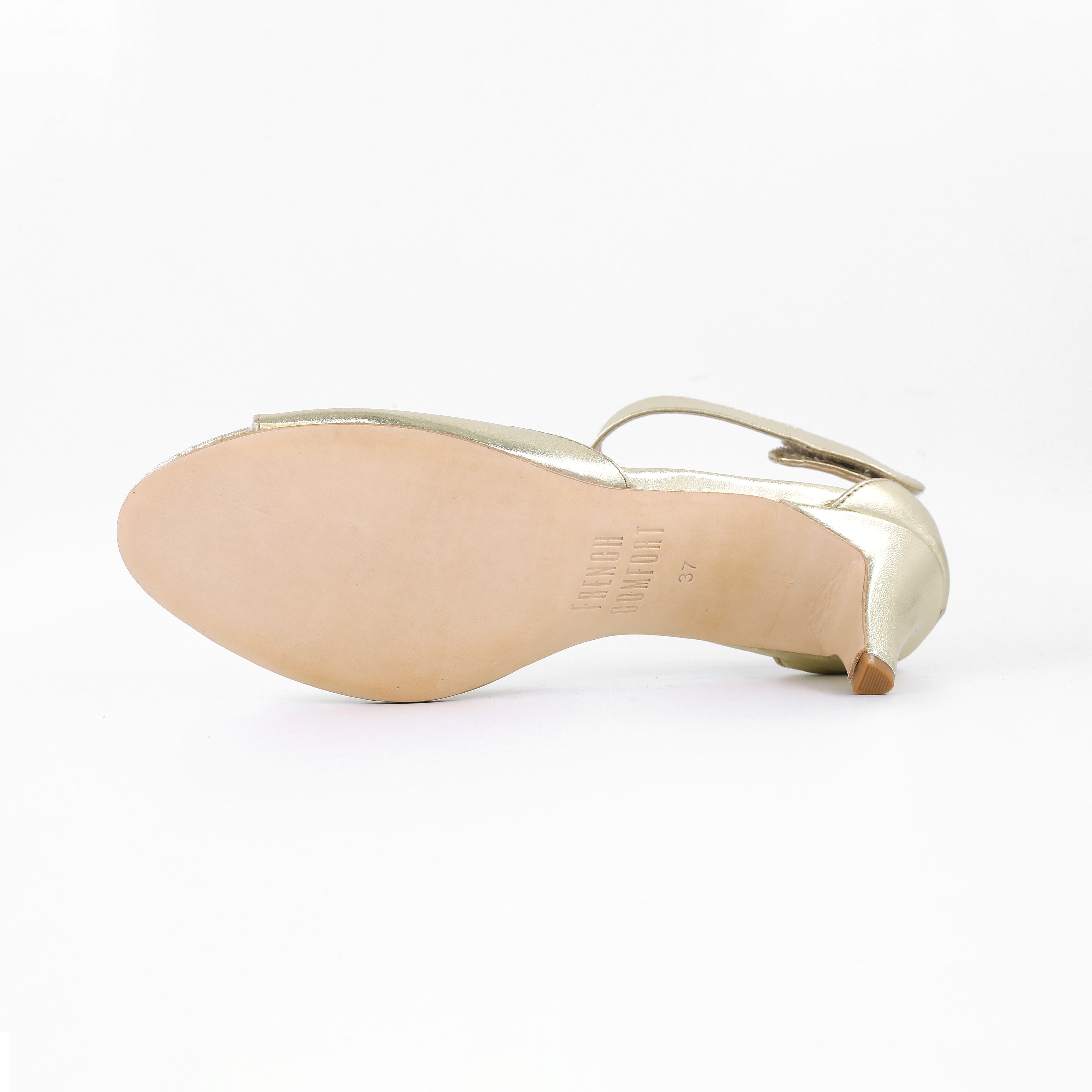 FRENCH COMFORT - ELIZABETH - SIZE 9 - LIGHT GOLD