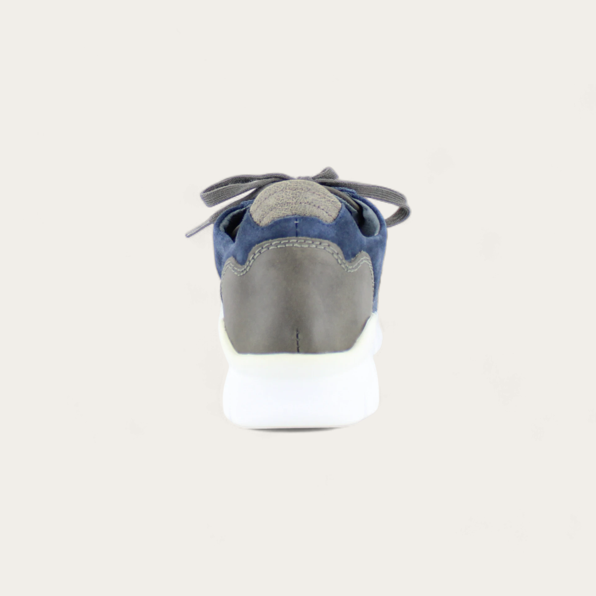 Infinity in Midnight Blue Suede/Foggy Gray Lthr/Speckled Beige Lthr/Foggy Gray Lthr, product view 4