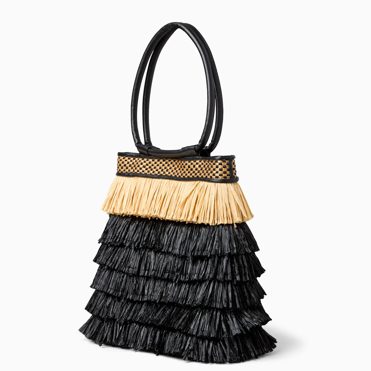 Isola Shoulder Bag in Black, product view 3