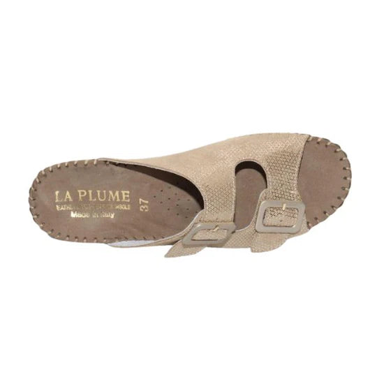 La Plume - Jen Sparkle Leather Slide