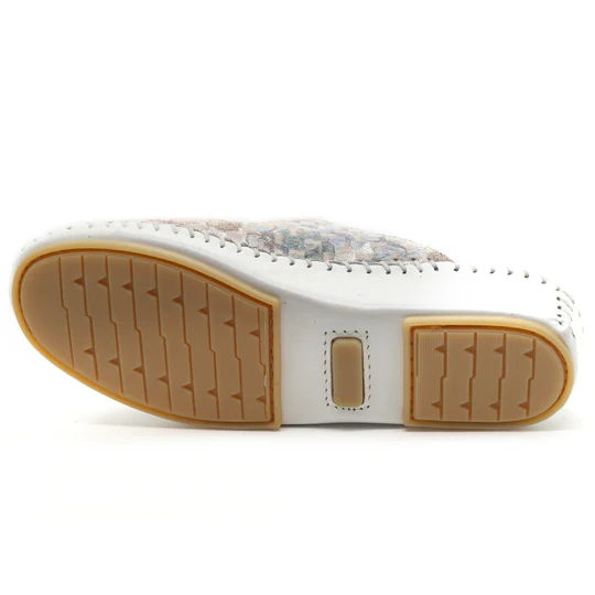 La Plume - Jen Women’s Leather Comfort Slide Sandal