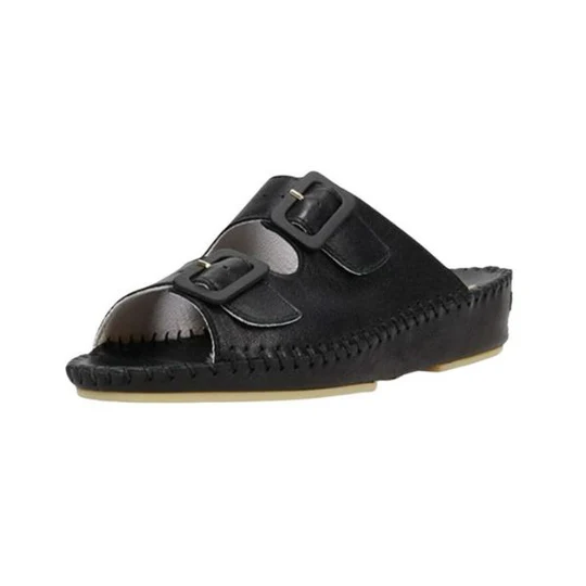 La Plume - Jen Classic Leather Slide