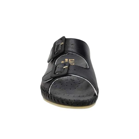 La Plume - Jen Classic Leather Slide