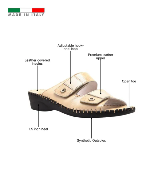 La Plume - Jessica Women’s Adjustable Comfort Sandal