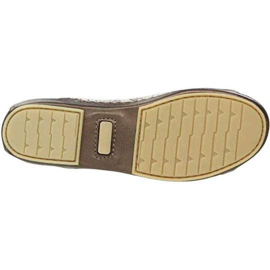 La Plume - Jen Animal Print Leather Slide