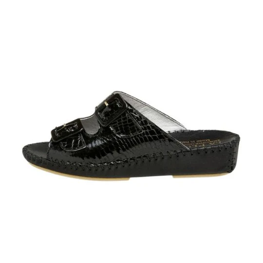 La Plume - Jen Classic Leather Slide