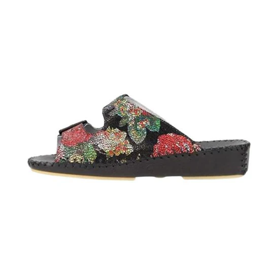 La Plume - Jen Classic Leather Slide