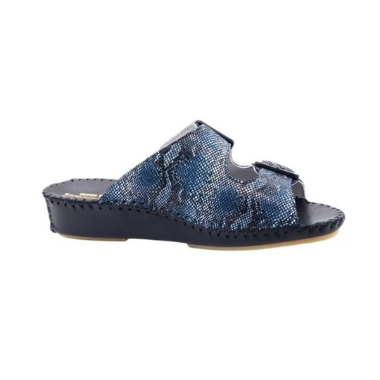 La Plume - Jen Classic Leather Slide