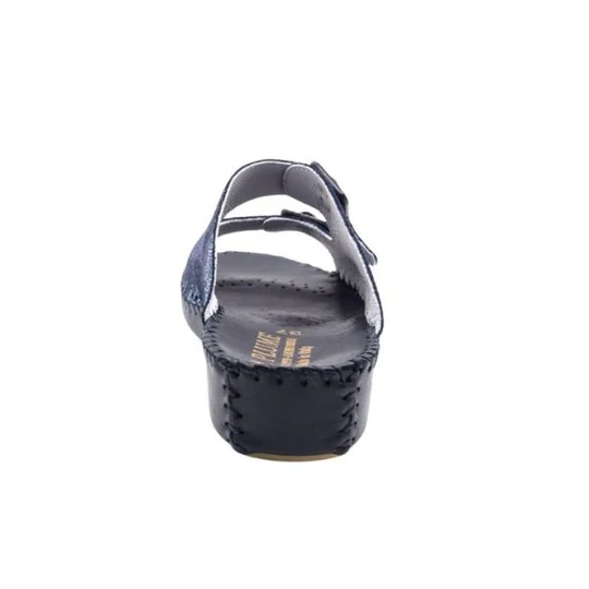 La Plume - Jen Classic Leather Slide