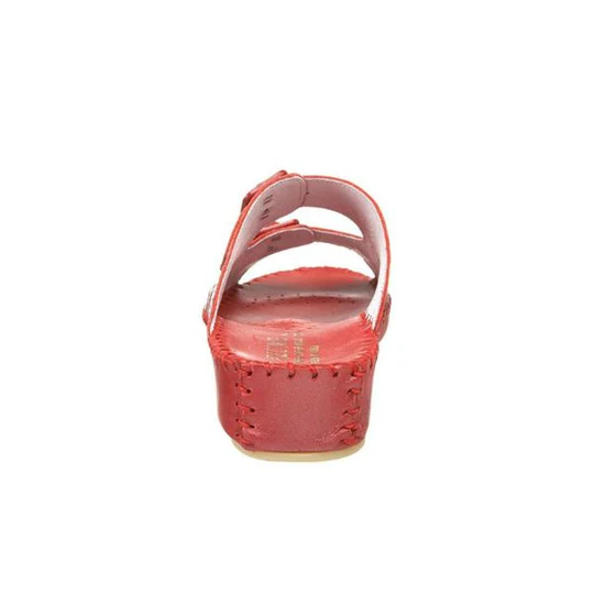 La Plume - Jen Classic Leather Slide