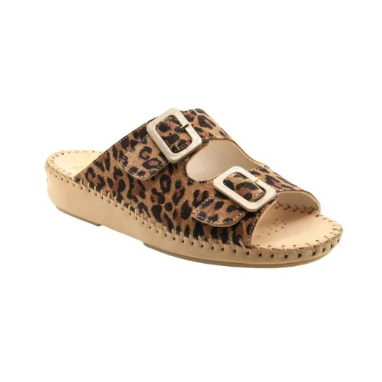 La Plume - Jen Classic Leather Slide