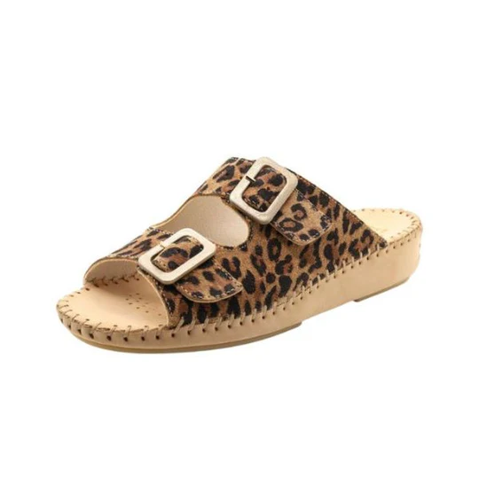 La Plume - Jen Classic Leather Slide