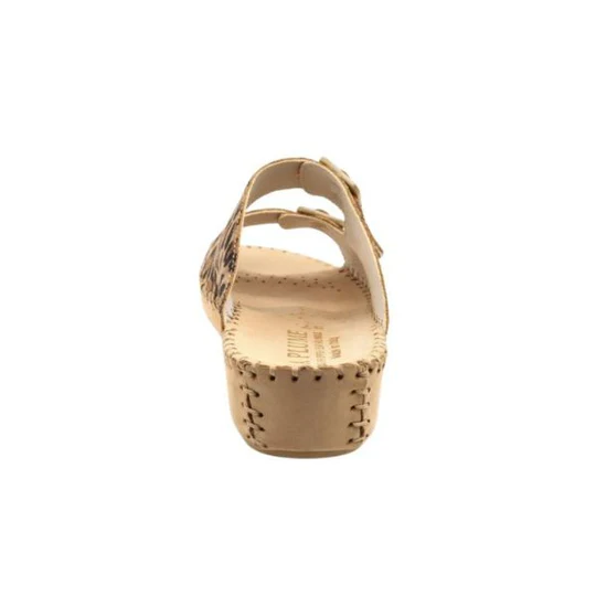 La Plume - Jen Classic Leather Slide