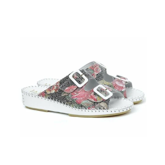 La Plume - Jen Classic Leather Slide