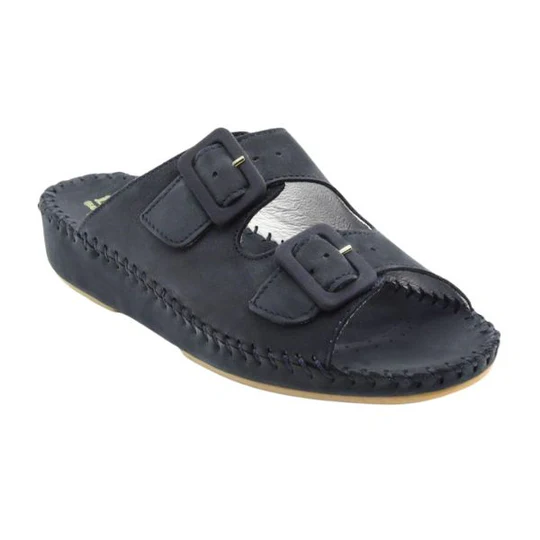 La Plume - Jen Nubuck Leather Slide