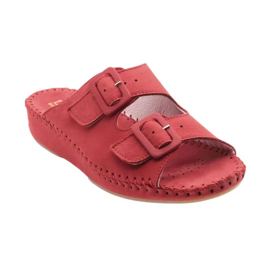 La Plume - Jen Nubuck Leather Slide