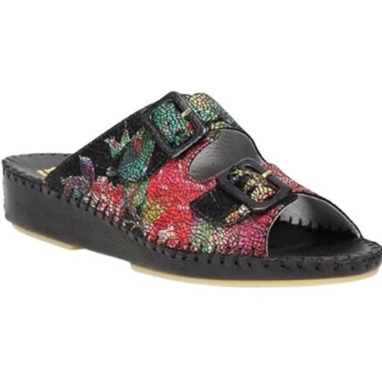 La Plume - Jen Classic Leather Slide
