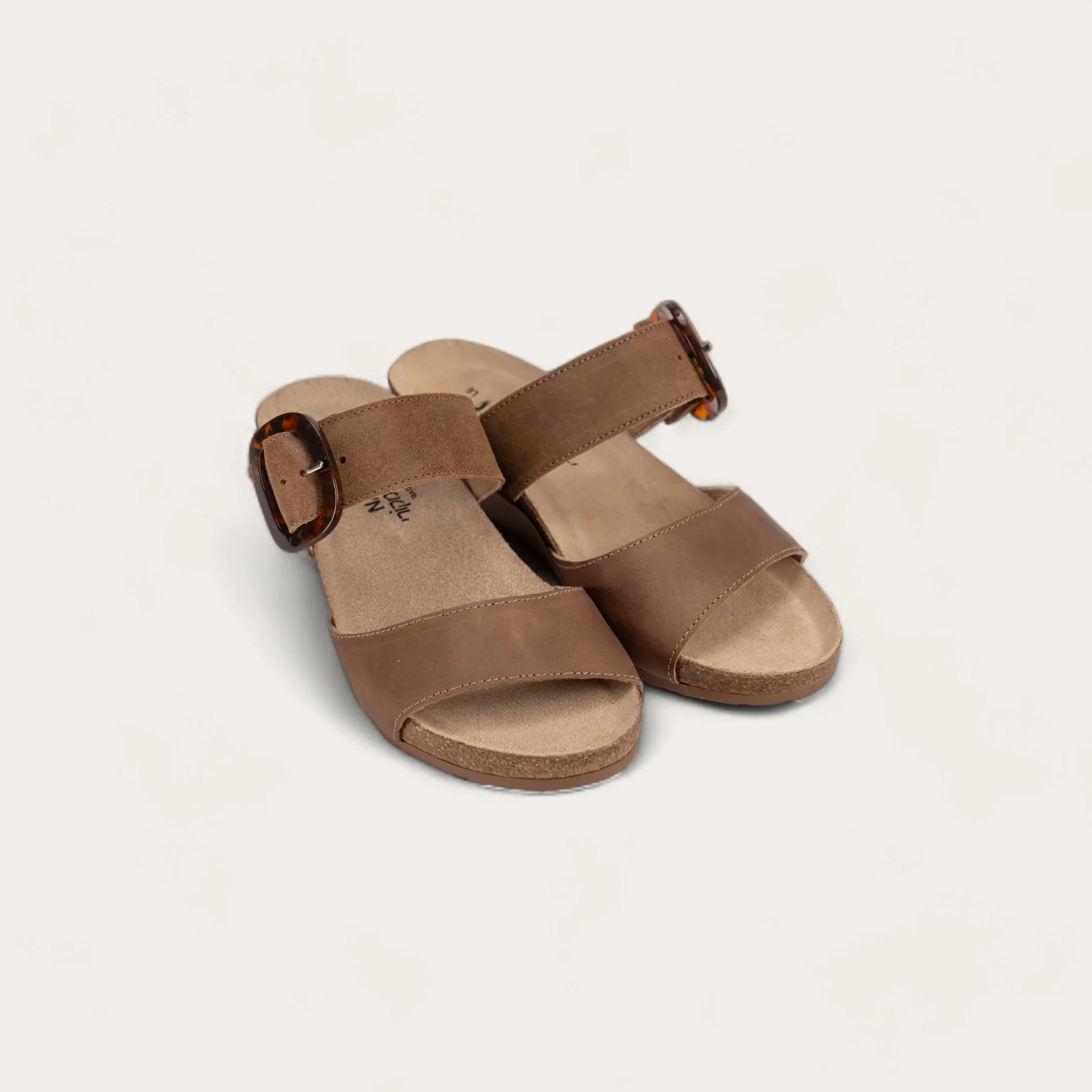 NAOT - KINGDOM - SIZE 38 - OILY BARK NUBUCK/ANTIQUE BROWN SUEDE