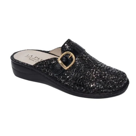 La Plume - Marge Adjustable Leather Mule