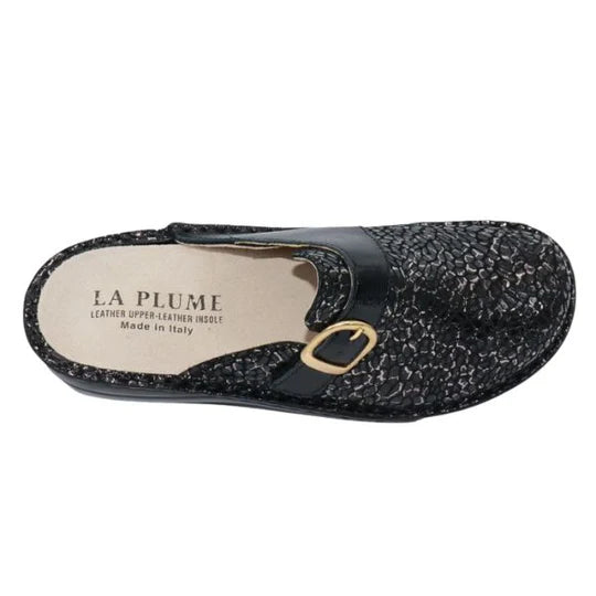 La Plume - Marge Adjustable Leather Mule