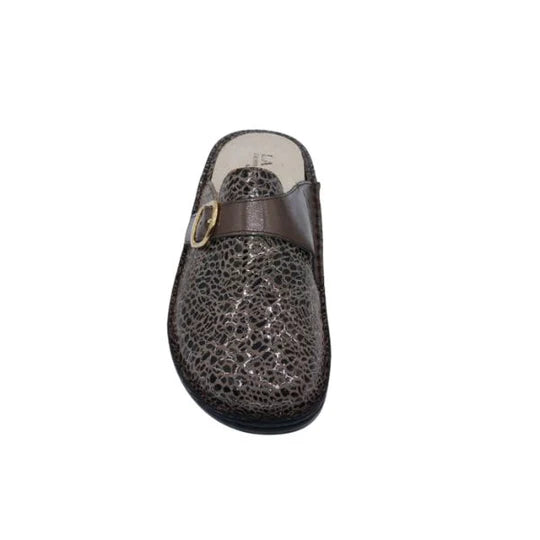 La Plume - Marge Adjustable Leather Mule