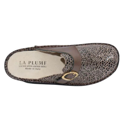 La Plume - Marge Adjustable Leather Mule