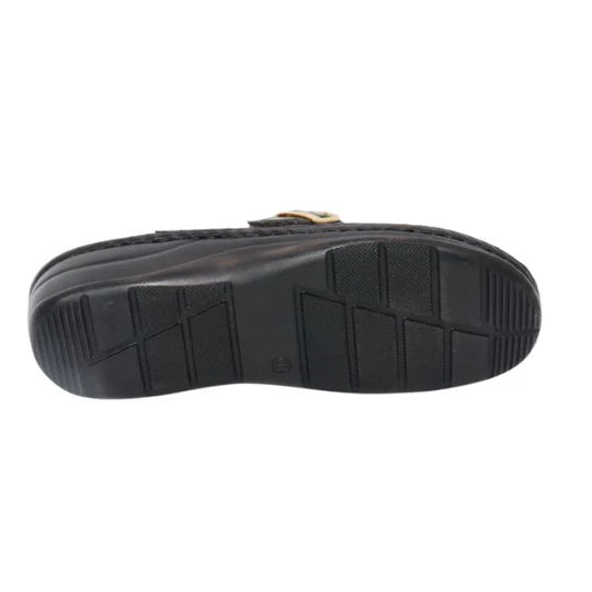 La Plume - Marge Adjustable Leather Mule