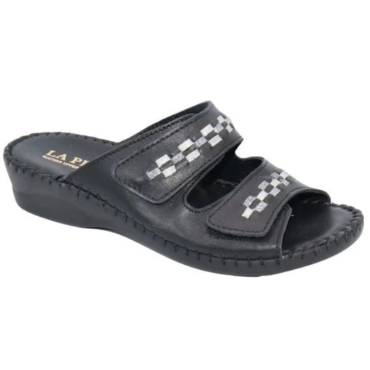 La Plume - Martina Dazzle Leather Sandal