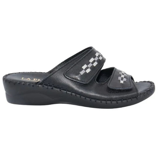 La Plume - Martina Dazzle Leather Sandal