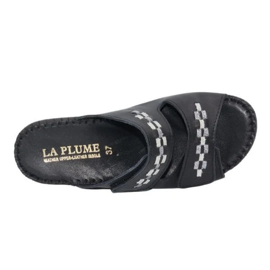 La Plume - Martina Dazzle Leather Sandal