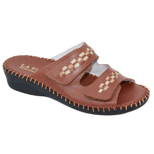 La Plume - Martina Dazzle Leather Sandal