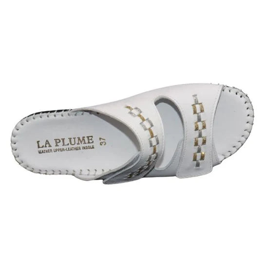 La Plume - Martina Dazzle Leather Sandal