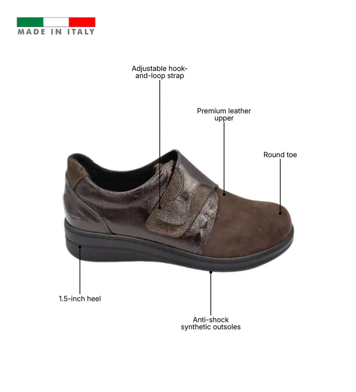 La Plume - Regina Women’s Wide Toe Comfort Shoe