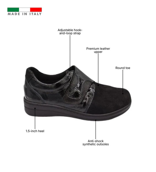 La Plume - Regina Women’s Wide Toe Comfort Shoe