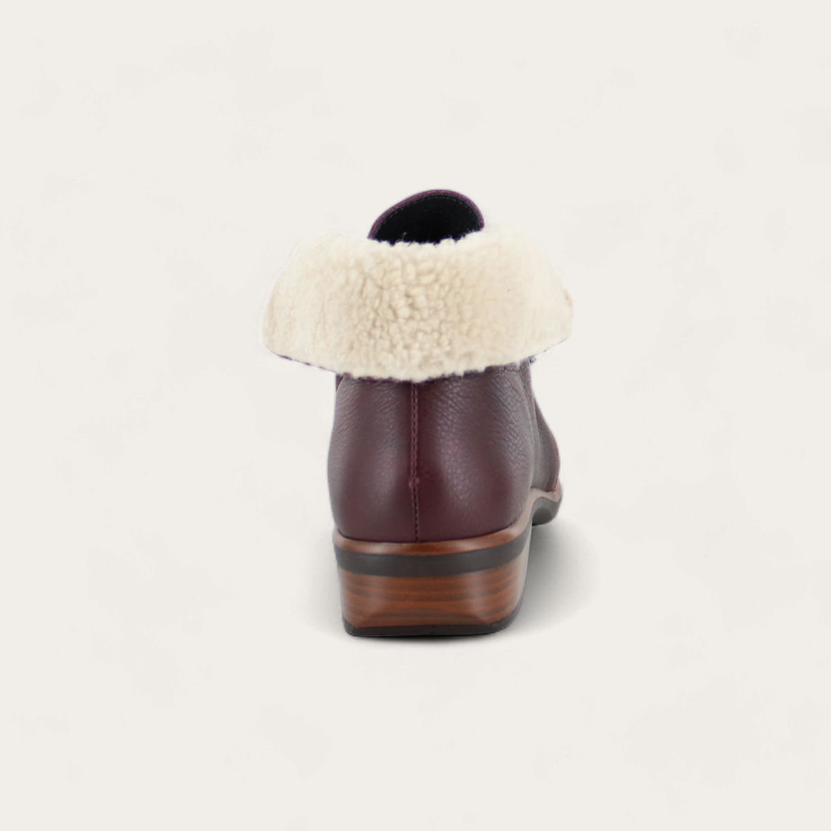 Pali in Soft Bordeaux Lthr, product view 3