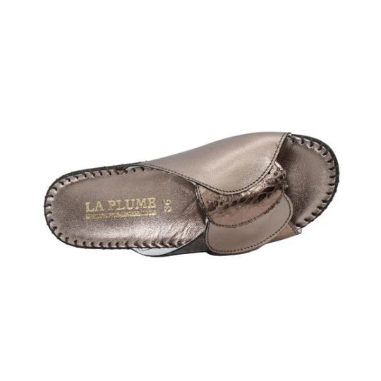 La Plume - Paola Adjustable Leather Slide