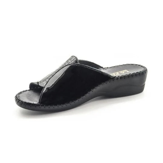 La Plume - Paola Adjustable Leather Slide