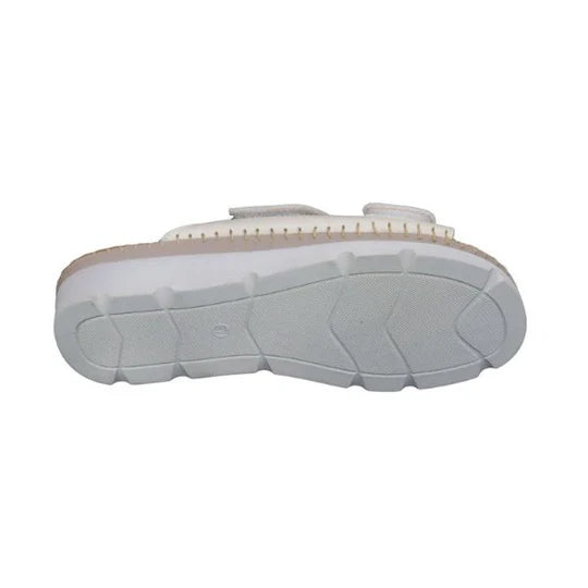 La Plume - Glitz Gem-Studded Leather Sandal