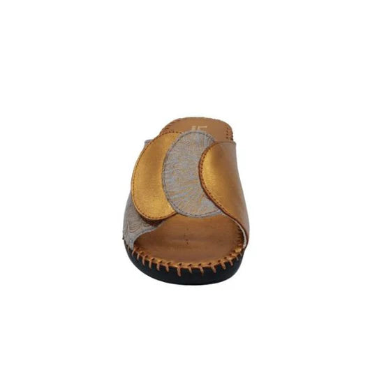 La Plume - Paola Adjustable Leather Slide