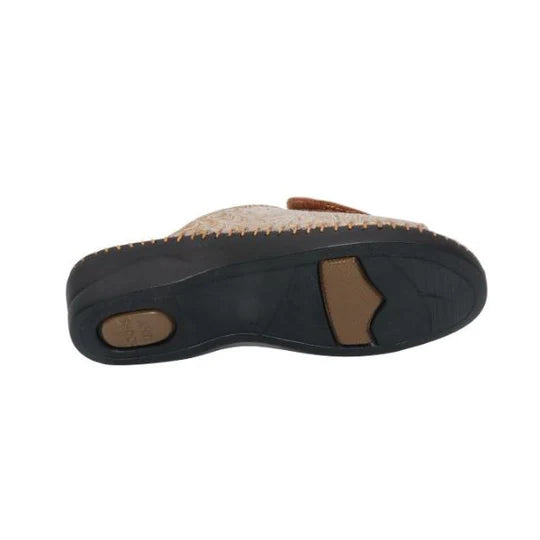 La Plume - Paola Adjustable Leather Slide