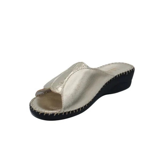 La Plume - Paola Adjustable Leather Slide