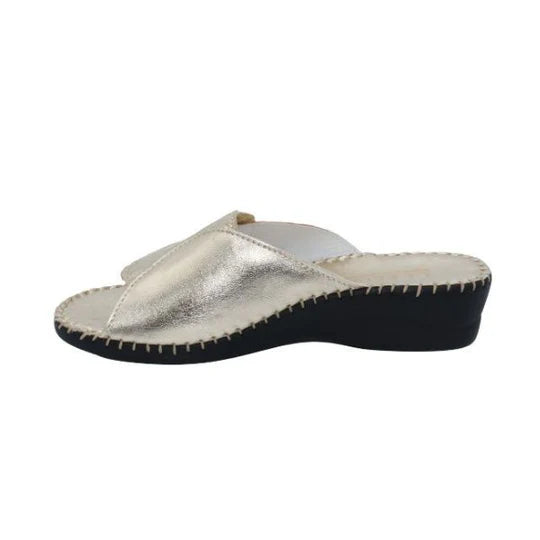 La Plume - Paola Adjustable Leather Slide