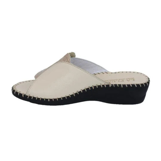 La Plume - Paola Adjustable Leather Slide