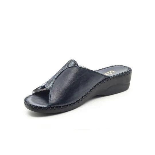 La Plume - Paola Adjustable Leather Slide